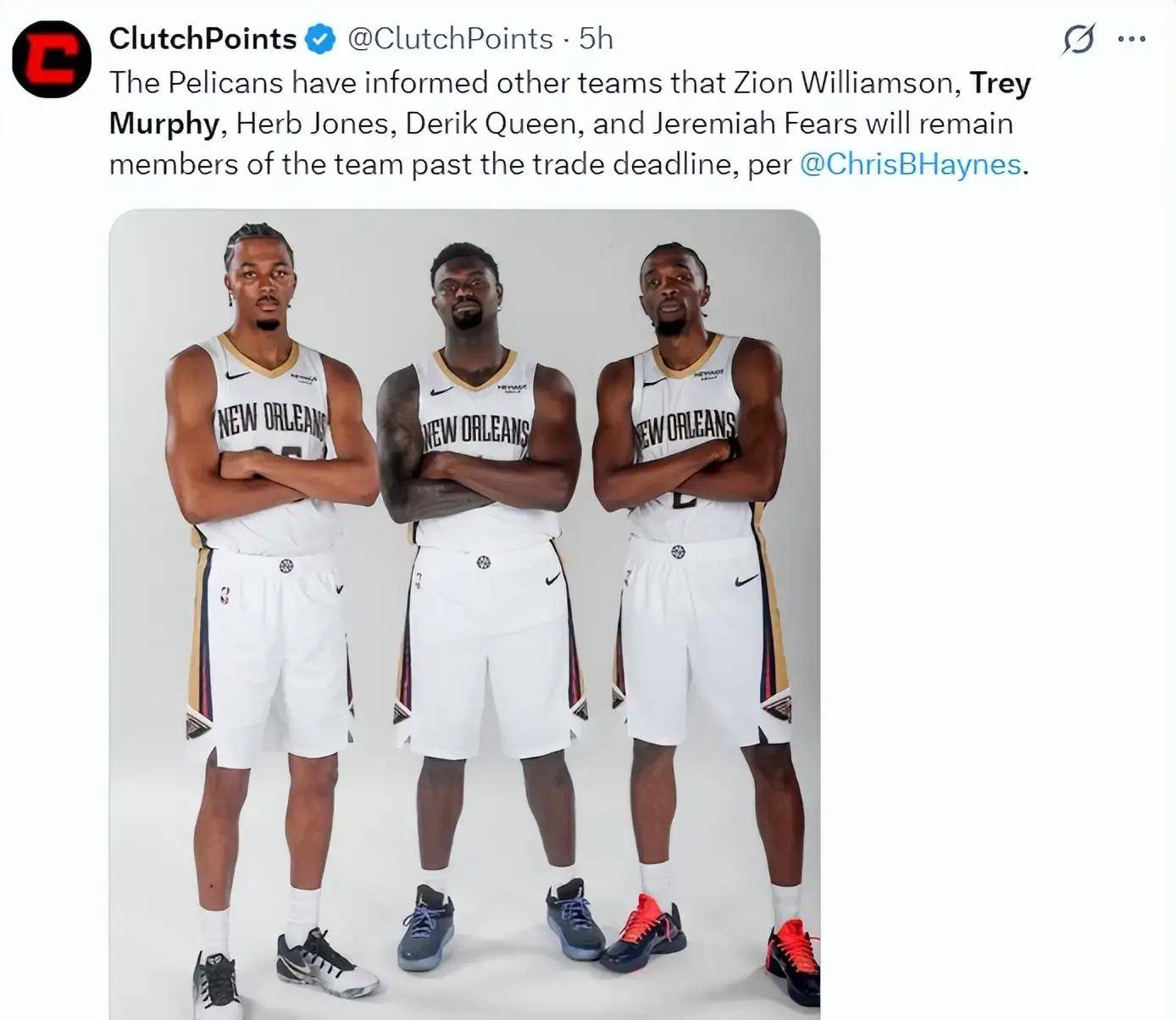 jinnianhui集团网站-关于NBA总决赛赛程吃紧，新奥尔良鹈鹕赛后内部沟通，更衣室稳定，球队文化再被提及的信息